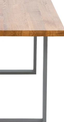 Best KARE Design Stół Jackie 160x80 cm dąb - nogi stalowe - KARE