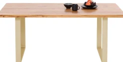 Best KARE Design Stół Jackie 160x80 cm dąb - nogi złote - KARE