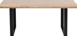 Discount KARE Design Stół Jackie 200x100 cm dąb nogi czarne - KARE