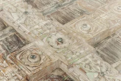 Outlet KARE Design Stół Kalif 200x90 cm transparentno-drewniany - KARE