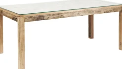 Best KARE Design Stół Memory 160x80 cm drewniano-szklany - KARE
