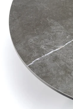 Sale KARE Design Stół ogrodowy z ceramicznym owalnym blatem noga aluminiowa czarna 180x120 cm - KARE