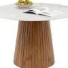 Online KARE Design Stół okrągły marmur i drewno mango Ø115 cm - KARE