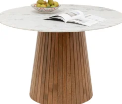 Online KARE Design Stół okrągły marmur i drewno mango Ø115 cm - KARE