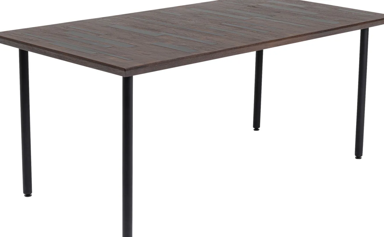 Online KARE Design Stół Raindrop 180x90 cm brązowo-grafitowy - KARE