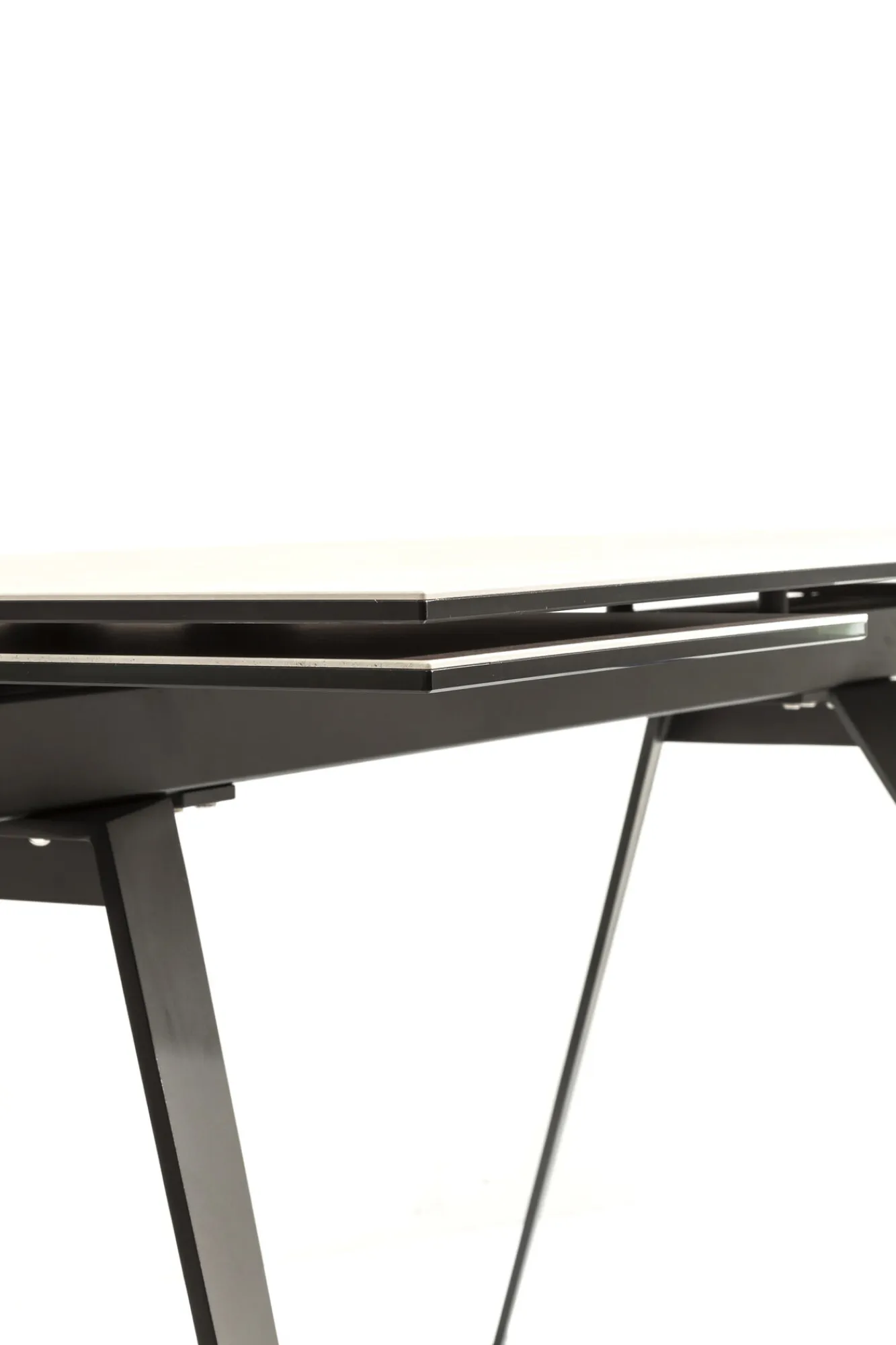 Sale KARE Design Stół rozkładany Amsterdam 160-240x90 cm szary - KARE