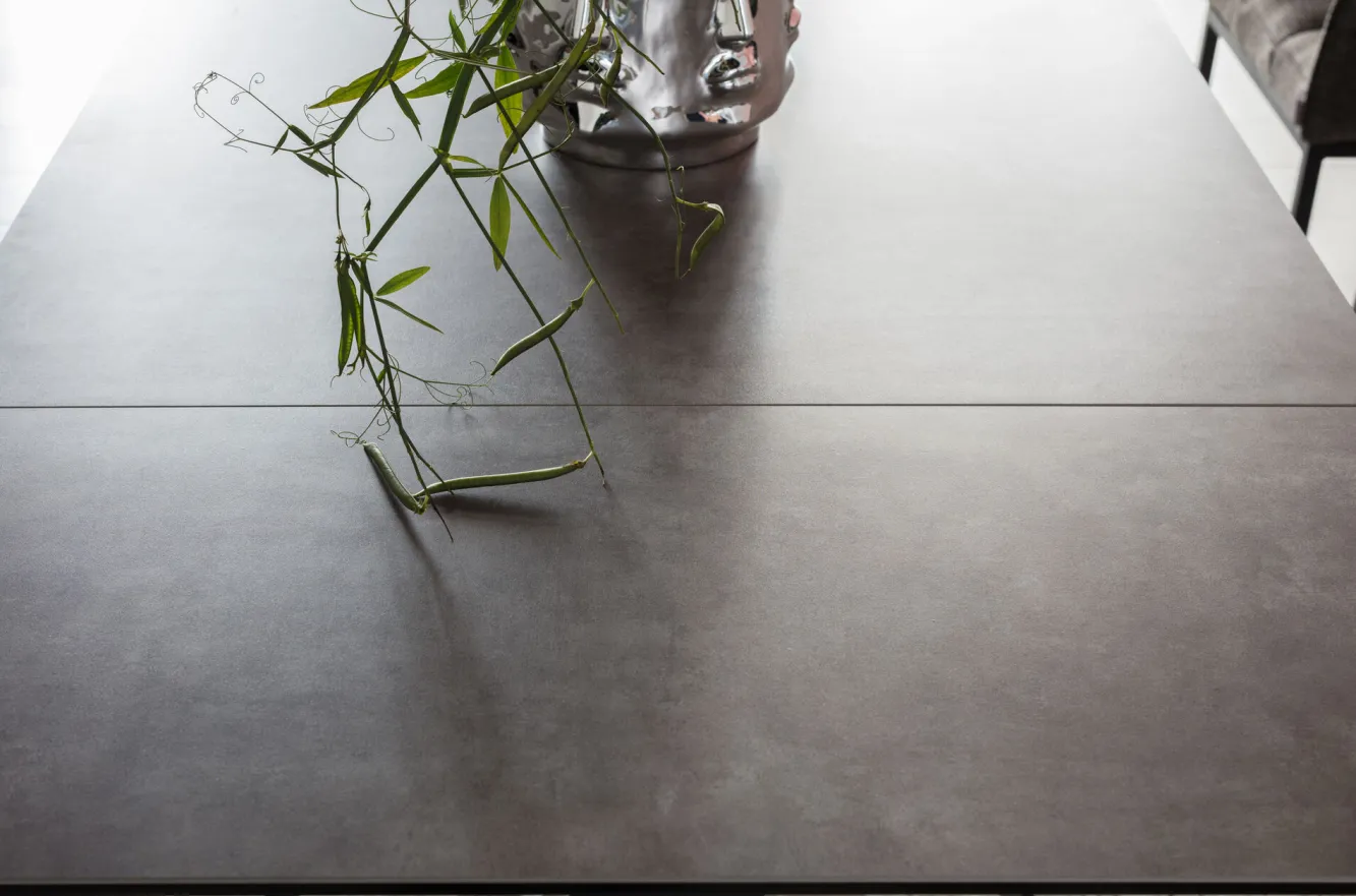 Sale KARE Design Stół rozkładany Amsterdam 160-240x90 cm szary - KARE