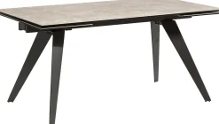 Sale KARE Design Stół rozkładany Amsterdam 160-240x90 cm szary - KARE