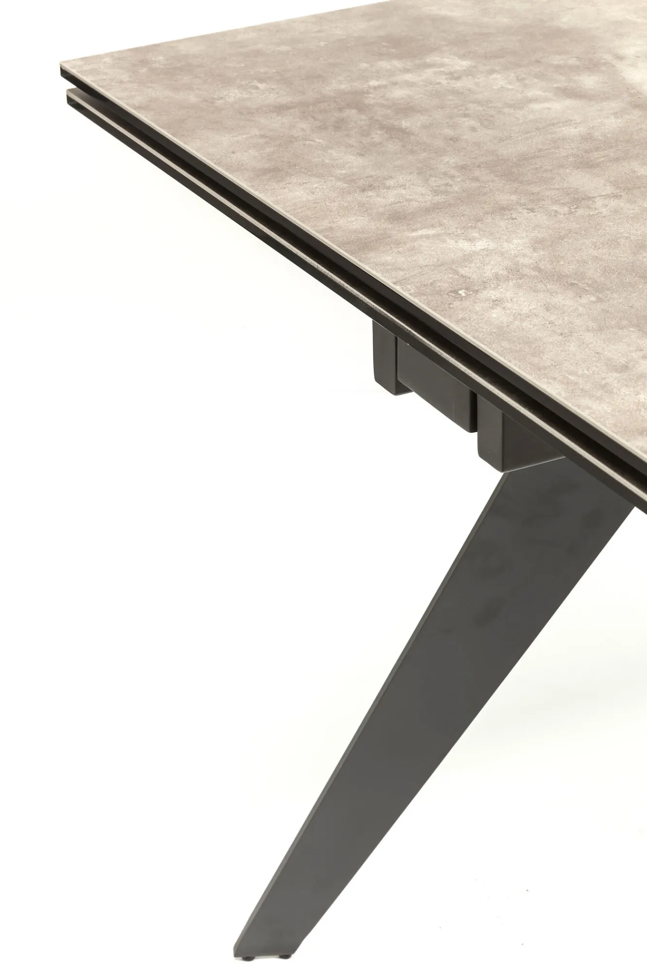 Sale KARE Design Stół rozkładany Amsterdam 160-240x90 cm szary - KARE