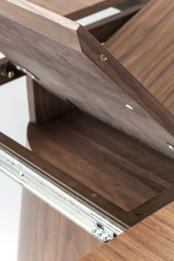 Discount KARE Design Stół rozkładany Benvenuto 200-250x110 cm orzech włoski - KARE