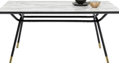 New KARE Design Stół South Beach 160x90 cm blat szklany - KARE