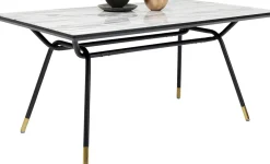 New KARE Design Stół South Beach 160x90 cm blat szklany - KARE