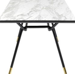 New KARE Design Stół South Beach 160x90 cm blat szklany - KARE