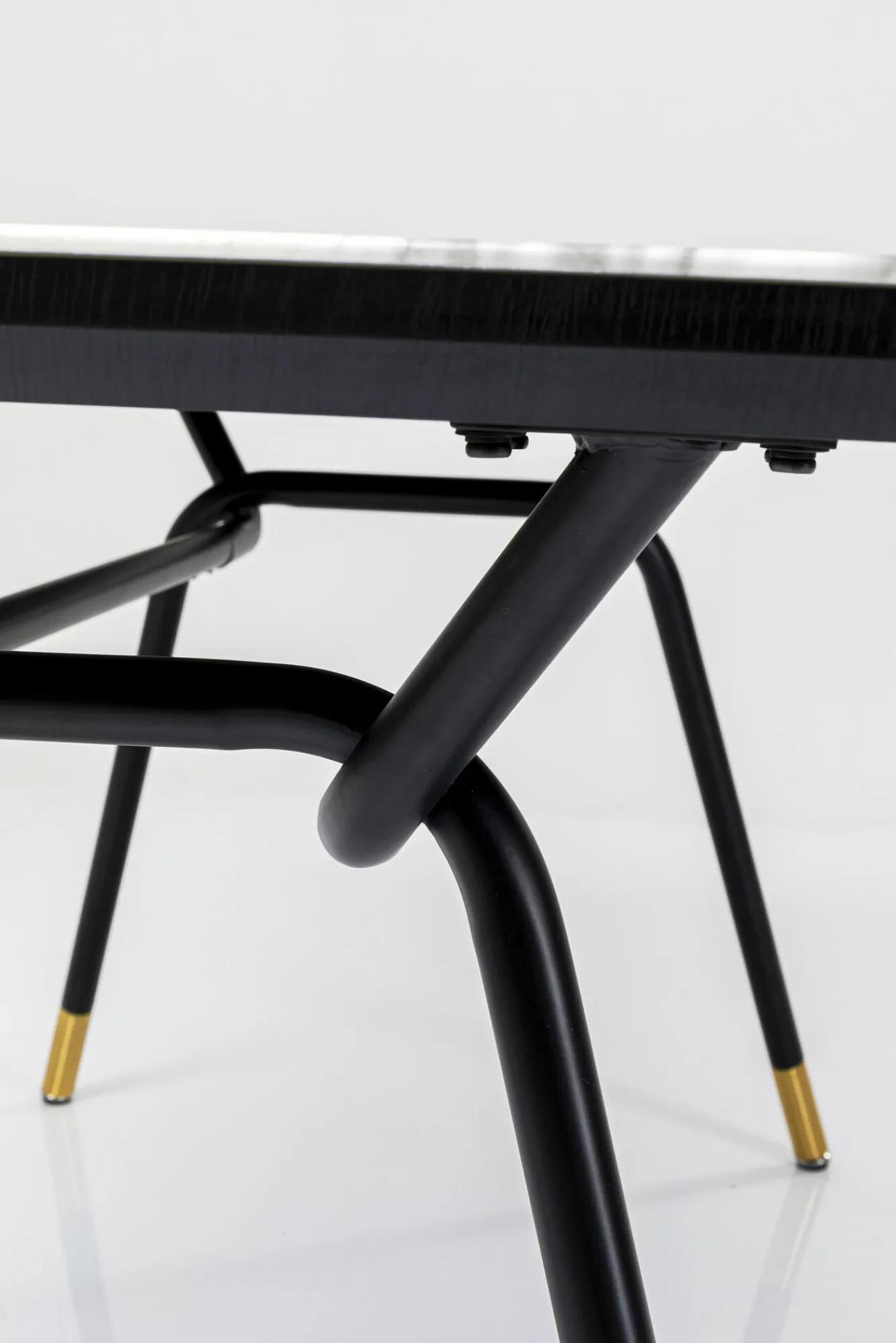 New KARE Design Stół South Beach 160x90 cm blat szklany - KARE