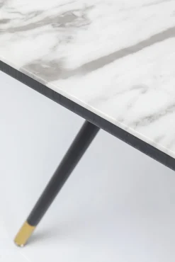 New KARE Design Stół South Beach 160x90 cm blat szklany - KARE