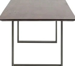 Fashion KARE Design Stół Symphony Walnut 180x90 cm akacja nogi stalowe - KARE