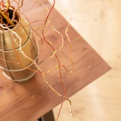 Fashion KARE Design Stół Symphony Walnut 200x100 cm akacja nogi czarne - KARE