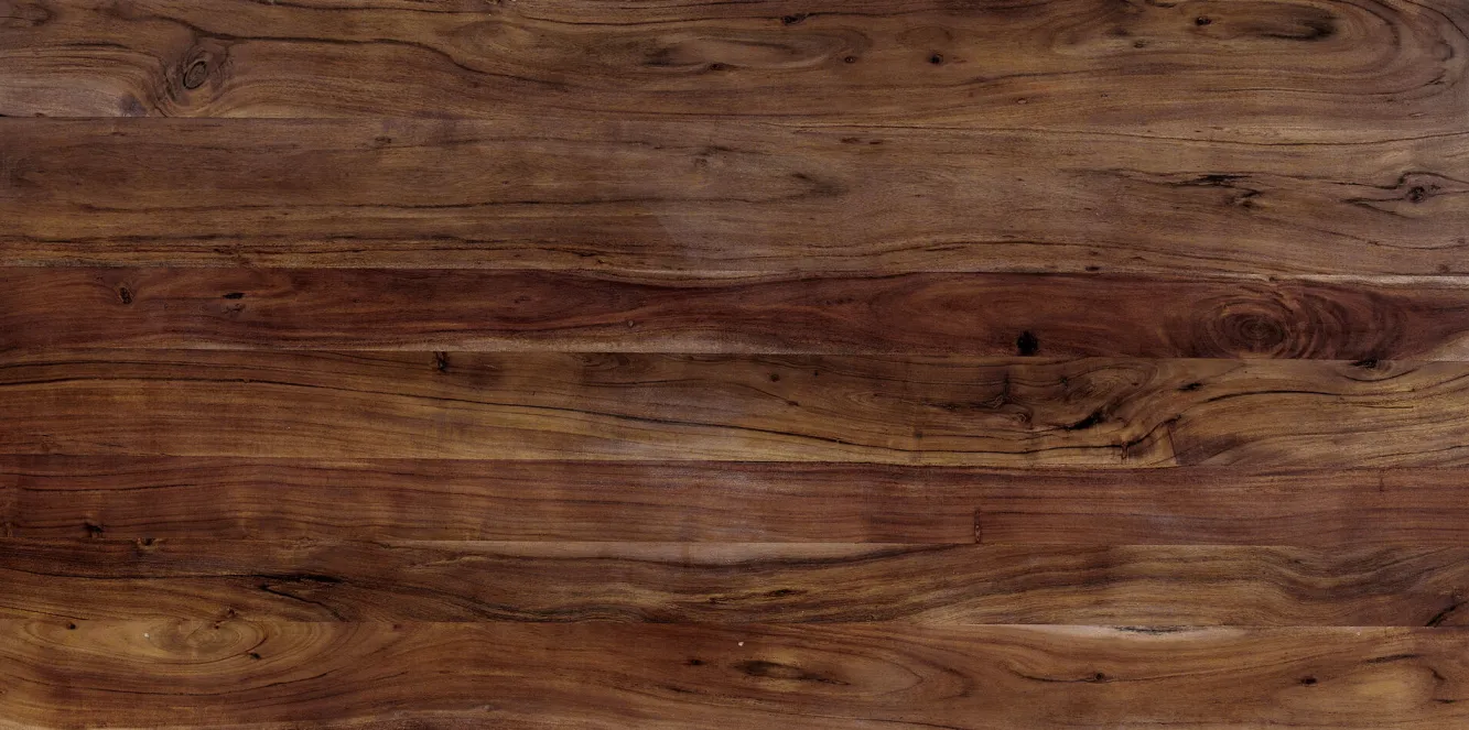 Fashion KARE Design Stół Symphony Walnut 200x100 cm akacja nogi czarne - KARE