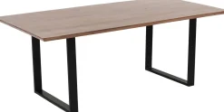 Fashion KARE Design Stół Symphony Walnut 200x100 cm akacja nogi czarne - KARE