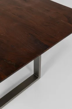 Outlet KARE Design Stół Symphony Walnut 200x100 cm akacja nogi stalowe - KARE