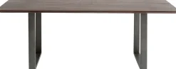 Outlet KARE Design Stół Symphony Walnut 200x100 cm akacja nogi stalowe - KARE