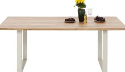 Clearance KARE Design Stół Symphony 160x80 cm akacja nogi srebrne - KARE