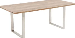Online KARE Design Stół Symphony 200x100 cm akacja nogi chromowe - KARE