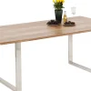 Clearance KARE Design Stół Symphony 160x80 cm akacja nogi chromowe - KARE