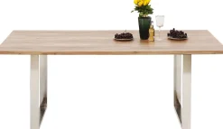 Clearance KARE Design Stół Symphony 160x80 cm akacja nogi chromowe - KARE