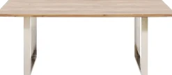 Clearance KARE Design Stół Symphony 160x80 cm akacja nogi chromowe - KARE