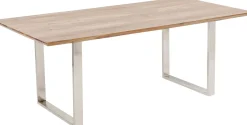 Clearance KARE Design Stół Symphony 160x80 cm akacja nogi chromowe - KARE