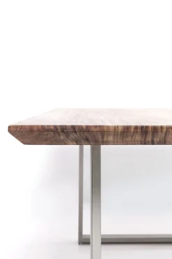 Clearance KARE Design Stół Symphony 160x80 cm akacja nogi chromowe - KARE