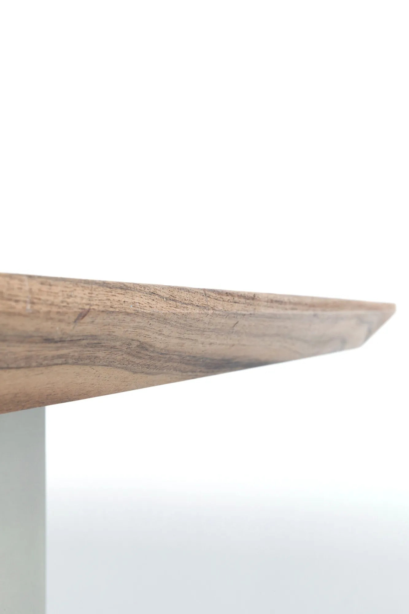 Best KARE Design Stół Symphony 180x90 cm akacja nogi chromowe - KARE