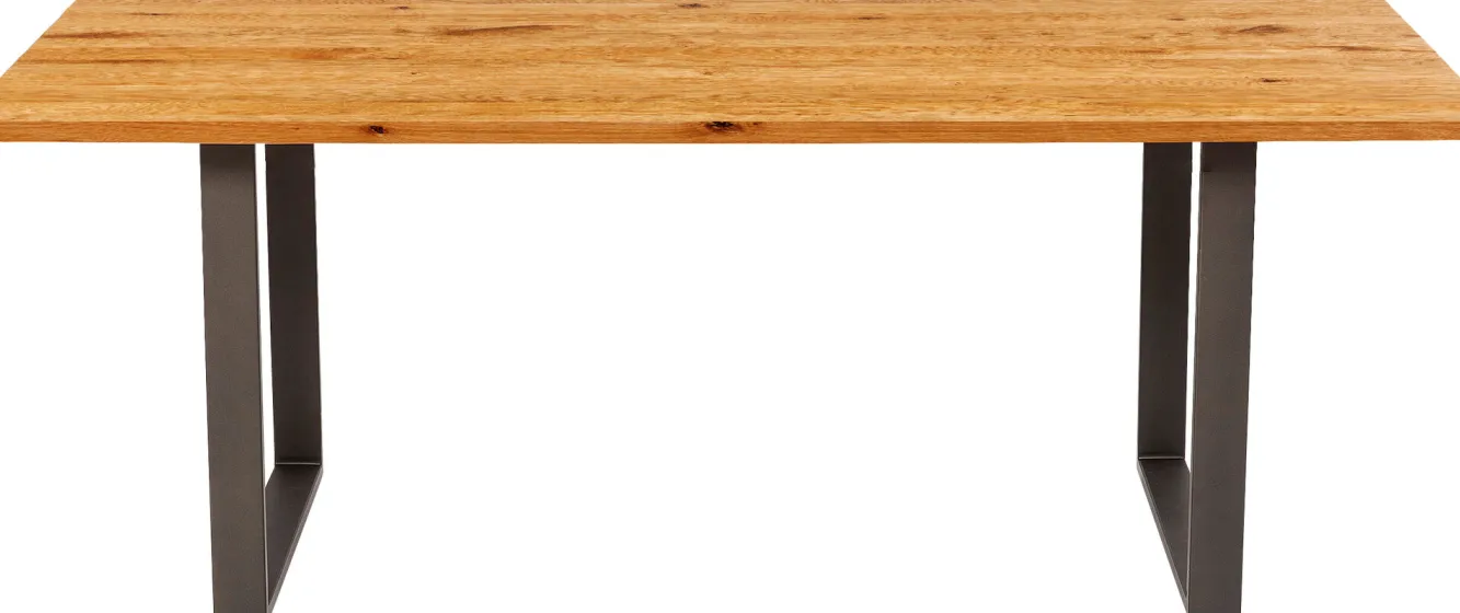 Clearance KARE Design Stół Symphony 180x90 cm dąb - nogi stalowe - KARE