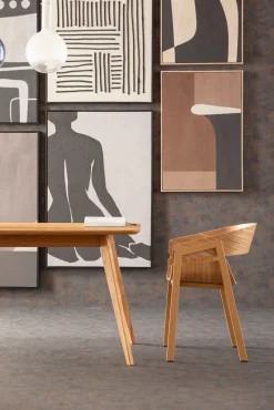 Fashion KARE Design Stół z drewna dębowego blat prostokątny 140x90 cm - KARE