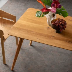 Hot KARE Design Stół z drewna dębowego blat prostokątny 160x90 cm - KARE