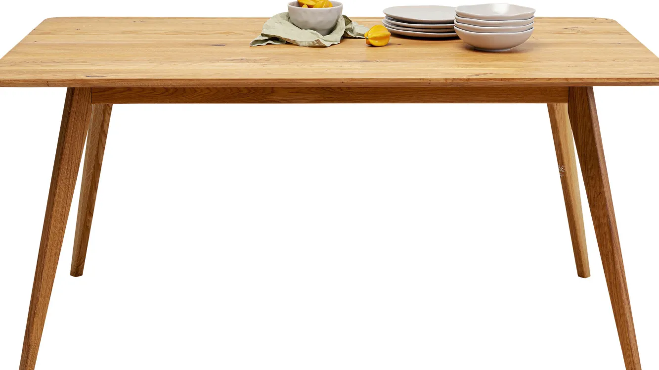 Hot KARE Design Stół z drewna dębowego blat prostokątny 160x90 cm - KARE