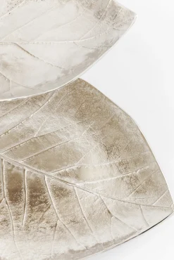 Online KARE Design Stojak na biżuterię Leaf 45x46 cm srebrny - KARE