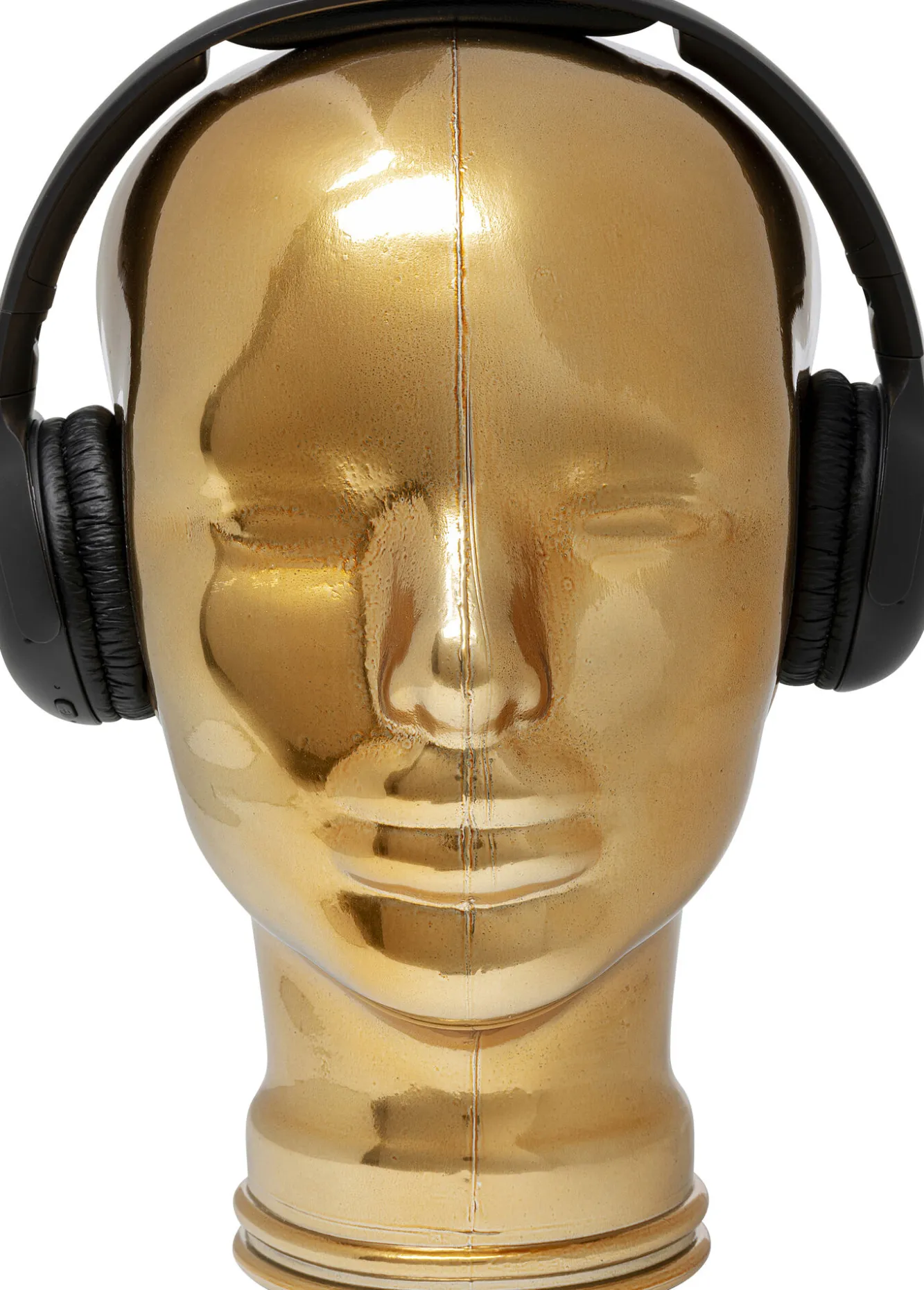 Fashion KARE Design Stojak na słuchawki Mount 21x29 cm złoty - KARE