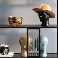 Clearance KARE Design Stojak na słuchawki Mount 21x29 cm brązowy - KARE