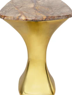 New KARE Design Stolik Alerio 45x55 cm - blat marmur - KARE