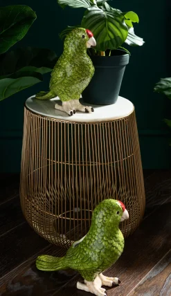 Best KARE Design Stolik Beam White Marble Ø32 cm biały - KARE