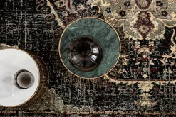 Best KARE Design Stolik Beam White Marble Ø32 cm biały - KARE