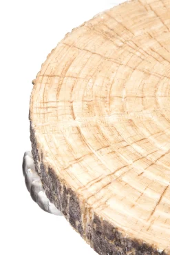 Sale KARE Design Stolik Bear ∅37 cm biały - KARE