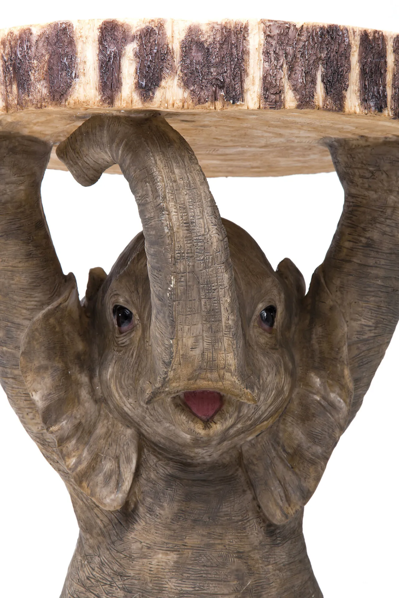 Hot KARE Design Stolik Elephant ∅36 cm brązowy - KARE