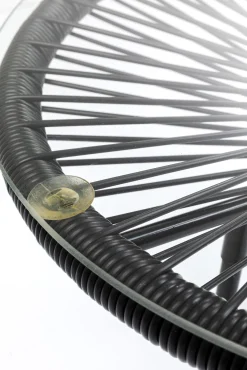 Sale KARE Design Stolik kawowy Acapulco ∅50 cm czarny - KARE