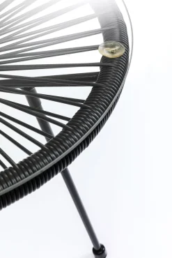 Sale KARE Design Stolik kawowy Acapulco ∅50 cm czarny - KARE