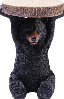 Best KARE Design Stolik kawowy Animal Mini Bear 25x36 cm czarny - KARE