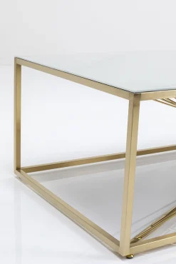 Best KARE Design Stolik kawowy Art Marble 140x70 cm blat szklany - KARE