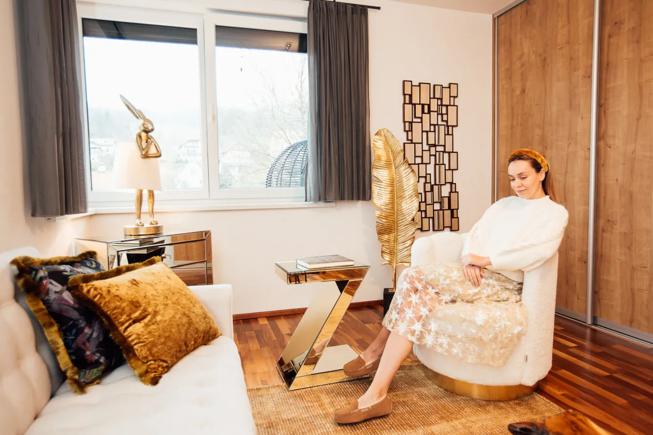 Best KARE Design Stolik kawowy Aspen 106x40 cm drewniany - KARE